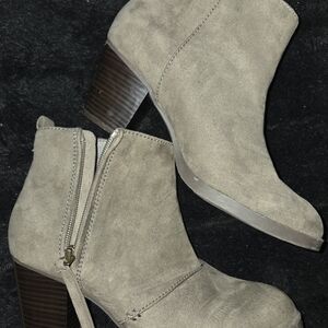 Old Navy Taupe Ankle Booties